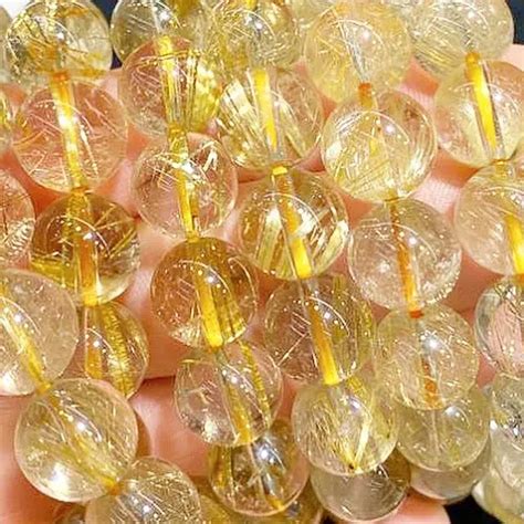 金髮晶 五行|金髮晶/維納斯之髮｜Golden Rutilated Quartz【功效/ 